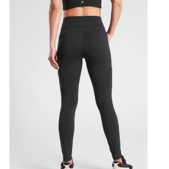 Athleta Pants - Athleta Headlands Hybrid Tight Black Sz0